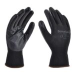 Guantes de nylon con palma recubierta de nitrilo