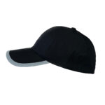 Gorra negra con casquete Libus incluido